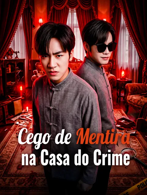 Cego de Mentira na Casa do Crime