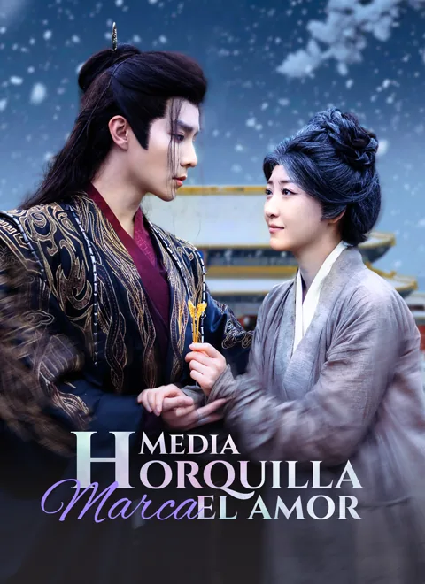 Media horquilla marca el amor